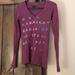 American Eagle Outfitters Tops | American Eagle Long Sleeve | Color: Purple | Size: S