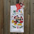 Disney Kitchen | Disney Mickey/Minnie Mouse Christmas Towel Set Nwt | Color: White/Silver | Size: Os