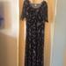 Lularoe Dresses | Lularoe Ana Maxi Dress | Color: Black | Size: 1x