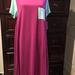 Lularoe Dresses | Brand New Lularoe Carly Dress | Color: Pink/Purple | Size: L