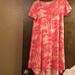 Lularoe Dresses | Lularoe Carly | Color: Red | Size: Xxs