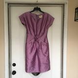 Kate Spade Dresses | Kate Spade Ny Short Sleeves Dress Sz 4 | Color: Purple | Size: 4