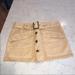 Free People Skirts | Nwt Free People Short Skirt | Color: Tan | Size: 4