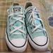 Converse Shoes | Converse Low Tops Unisex All Star Teal | Color: Gray | Size: 8