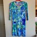 Lilly Pulitzer Dresses | Lilly Pulitzer Riva Dress- Xxs | Color: Blue | Size: Xxs