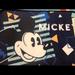 Disney Accents | Mickey Mouse Floor Mat | Color: Cream/Black | Size: Os