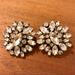 J. Crew Jewelry | Beautiful J. Crew Crystal Earrings | Color: Tan | Size: Os