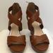 Jessica Simpson Shoes | Jadyn Luggage Wedges | Color: Tan | Size: 8.5