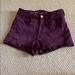 American Eagle Outfitters Shorts | Burgundy American Eagle Shorts! | Color: Purple | Size: 2