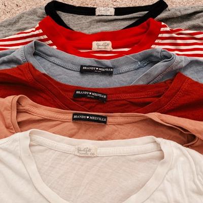 Brandy Melville Tops | Custom Brandy Melville Mystery Box | Color: Brown | Size: S