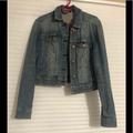 American Eagle Outfitters Jackets & Coats | American Eagle Light Wash Jean Jacket | Color: Black | Size: M