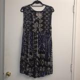 Free People Dresses | Free People Pleated Dress. Size Small | Color: Black | Size: S