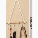 Urban Outfitters Kitchen | Macrame Towel Rack Bathroom /Kitchen Stor | Color: Cream/Tan | Size: Os