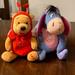 Disney Toys | Disney Winnie The Pooh Firefly & Love Bug Eeyore | Color: Brown | Size: 8” Mini Beanies