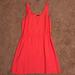 J. Crew Dresses | J.Crew Size 8 Cinched Waist Coral Dress | Color: Red | Size: 8