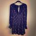 Free People Dresses | Free People, Two Faces Print Minidress | Color: Purple | Size: M