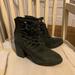Free People Shoes | Free People Woven Leather Ankle Boots 39 | Color: Black | Size: 39 Fits Size 8-8.5