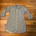 Madewell Dresses | Madewell Shirt Dress | Color: Silver | Size: S