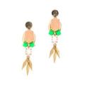 J. Crew Jewelry | Jcrew Beaded Stone Earrings | Color: Silver | Size: Os