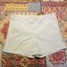American Eagle Outfitters Shorts | Aeo Stretch Chino Shorts | Color: White/Silver | Size: 12