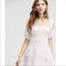 Free People Dresses | Free People Ivory Be Your Baby Lace Mini Dress | Color: White/Silver | Size: M