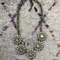 J. Crew Jewelry | J Crew Statement Necklace | Color: White/Silver | Size: Os