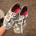 Vans Shoes | Classic Vans // Denim X Stars | Color: Gray | Size: 5.5