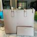 Kate Spade Bags | Kate Spade Shoulder Bag And Matching Wallet | Color: White/Silver | Size: Os