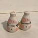 Anthropologie Dining | Anthropologie Salt And Pepper Shakers | Color: Cream/Tan | Size: Os