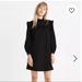 Madewell Dresses | Brand New Madewell Mock Neck Eyelet Dress | Color: Black | Size: S