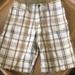 American Eagle Outfitters Shorts | American Eagle Plaid Shorts | Color: White/Cream | Size: 32