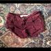 Brandy Melville Shorts | Brandy Melville Short Shorts | Color: Purple/Black | Size: Xxs