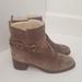 J. Crew Shoes | J Crew Parker Beige Sage Leather Shearing Boots | Color: Brown | Size: 8.5