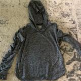 Athleta Shirts & Tops | Athleta Girl Hoodie Shirt, Size 7. | Color: Black | Size: 7g