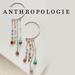 Anthropologie Jewelry | Anthropologie Nathaira Ear Cuffs Pair Nwot | Color: Silver/White | Size: Os