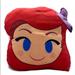 Disney Accents | Disney Emoji Ariel Princess Pillow Little | Color: Brown/Tan | Size: Os