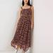 Anthropologie Dresses | Anthropologie Frannie Sweetheart Maxi Dress | Color: Silver | Size: 12