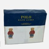 Ralph Lauren Bedding | Brand New Ralph Lauren Polo Bear Twin Sheet Set | Color: Black | Size: Twin