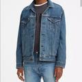 Levi's Jackets & Coats | Levi’s Original Trucker Jean Jacket | Color: Black/Blue | Size: M