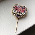 Coach Jewelry | Coach Poppy Pin | Color: Tan/Cream | Size: Os