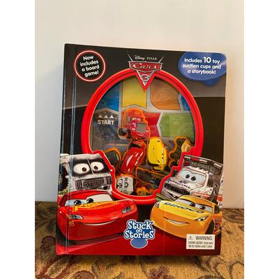 Disney Toys | Disney Pixar Cars 3 Stuck On Stories | Color: Brown | Size: 8" X 10"