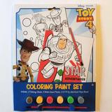 Disney Accessories | Disney Toy Story 4 Color Your Own Posters Set | Color: Cream | Size: Painting Set