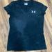 Under Armour Tops | Ladies Work Out Top. Size M | Color: Blue/Black | Size: M