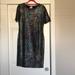 Lularoe Dresses | Lularoe Multi Color Julia | Color: Black | Size: M