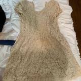 Free People Dresses | Free People Champagne Mini Dress | Color: Tan | Size: 4