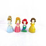 Disney Toys | Disney Princess Toys 5" Rubber Figures Bath Time | Color: Silver | Size: 5"