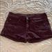 American Eagle Outfitters Shorts | Burgundy American Eagle Shorts | Color: Black | Size: 2