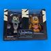 Disney Accents | Disney Goofy & Pluto Halloween Vinylmation Spooky Series 2 Figures Set | Color: Black | Size: 3”