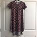 Lularoe Dresses | Lularoe Printed Dress Sz Xxs | Color: Black | Size: Xxs