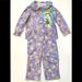 Disney Pajamas | Disney Tinkerbell 2 Piece Pajama Set | Color: Gray/White | Size: 3tg